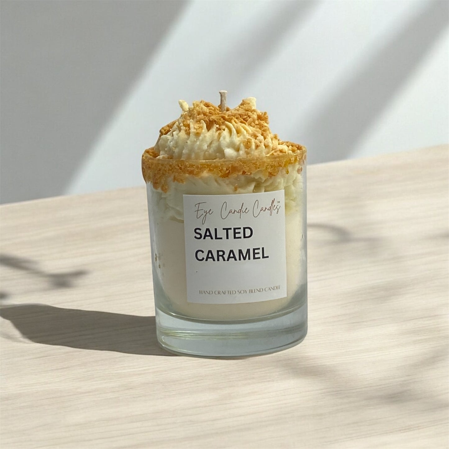 Salted Caramel Dessert Candle