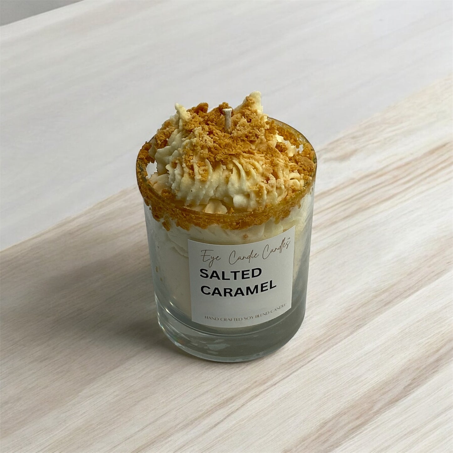 Salted Caramel Dessert Candle